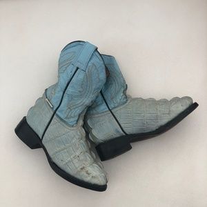 2/$16 Girls Blue Jhon Davis  boots(SD)